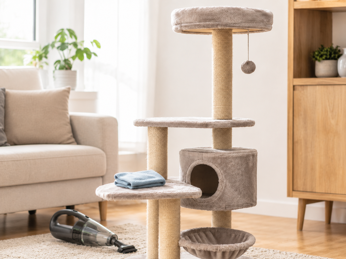 Comment nettoyer un arbre à chat ? Image