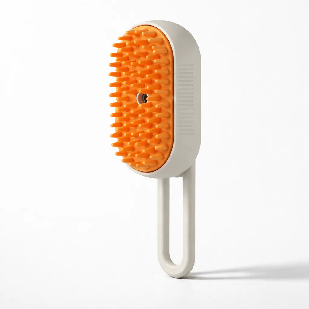 Brosse à vapeur pour chat 3 en 1