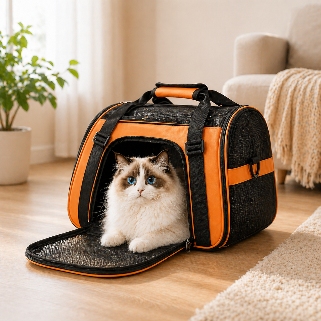 Sac de transport avion pour chat - Approuvé cabine IATA