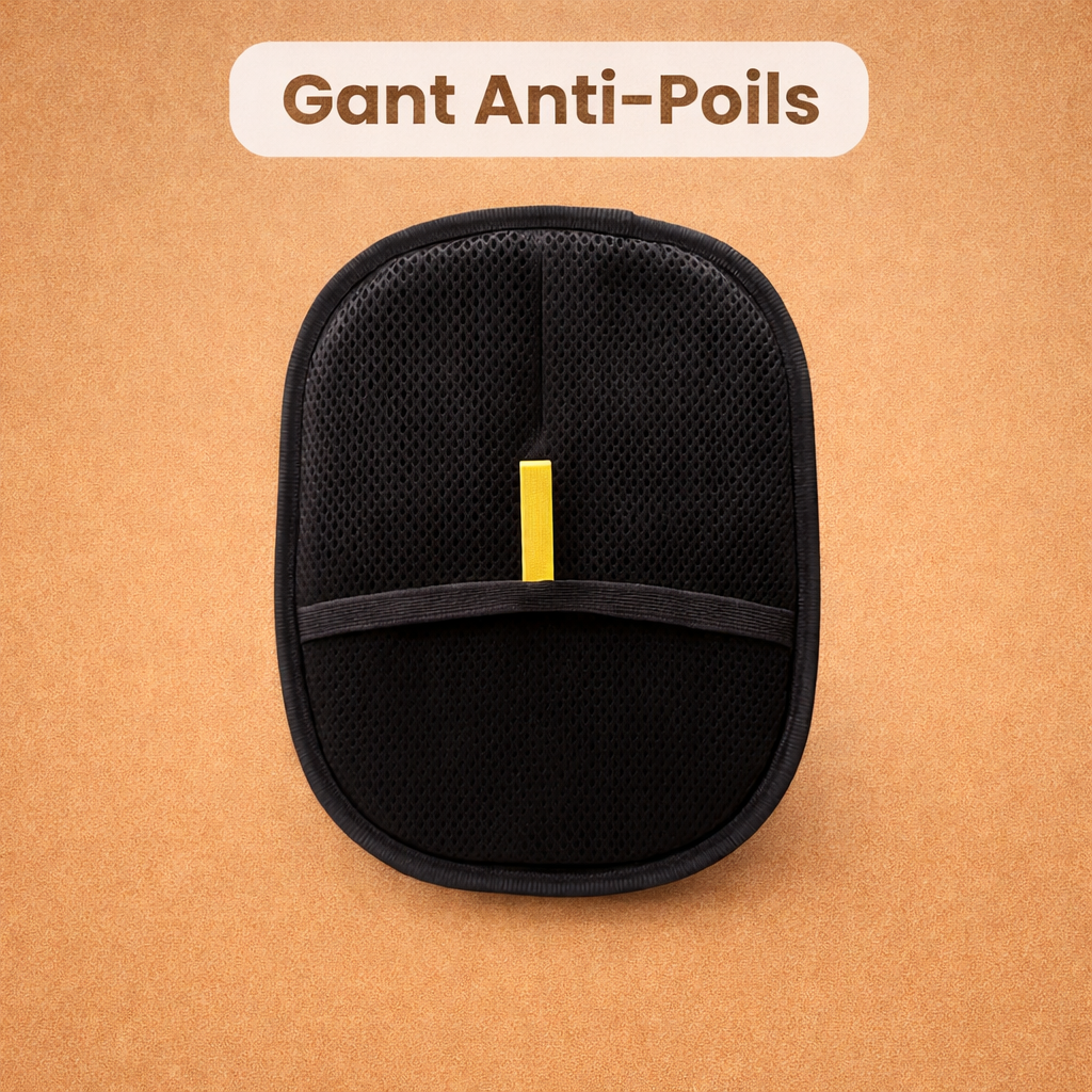 Gant Anti-Poils pour Chat Réutilisable &  Écologique