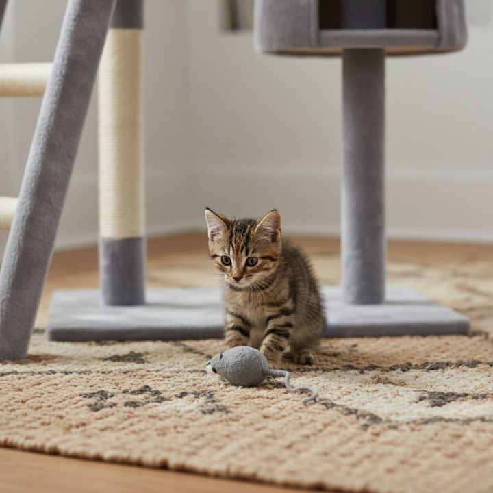 Arbre à chat gris 150 cm – sisal, hamac & plateformes