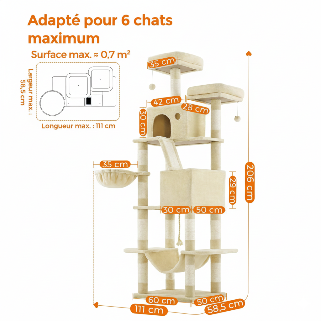 Arbre à Chat - Rocky