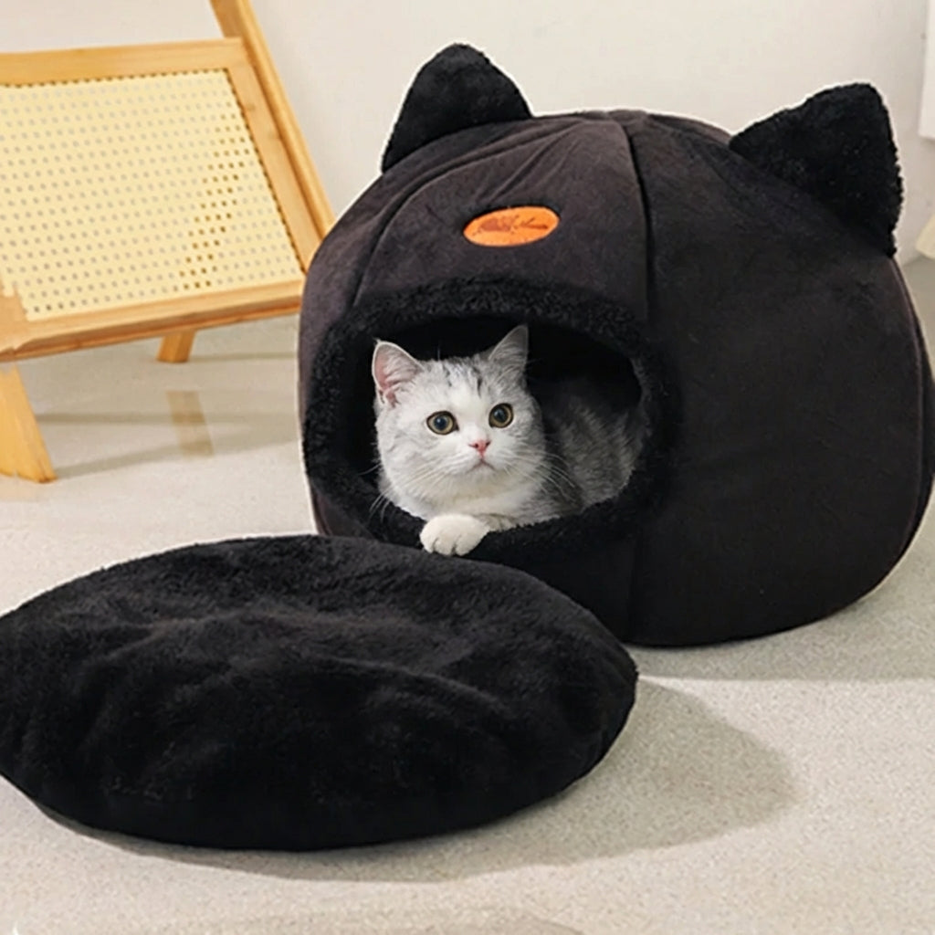 Niche Chat Igloo Design Chat Kawaii - Douillette Ultra Mignonne