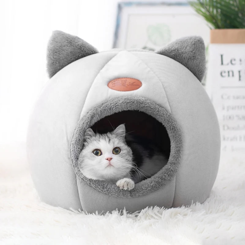 Niche Chat Igloo Design Chat Kawaii - Douillette Ultra Mignonne