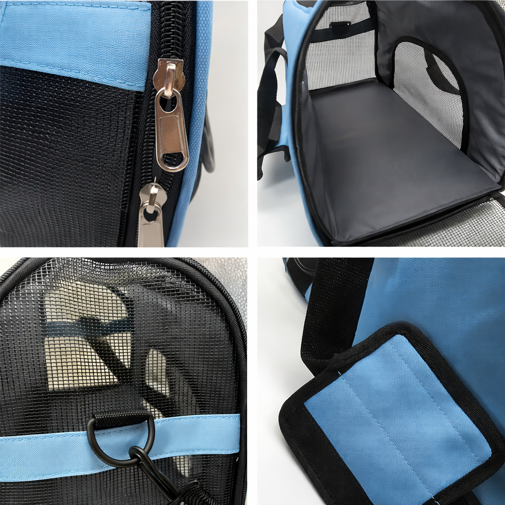 Sac de transport avion pour chat - Approuvé cabine IATA