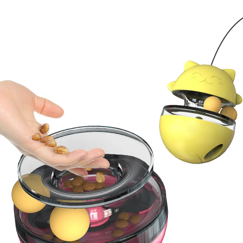 Jouet Distributeur de Friandises pour Chat