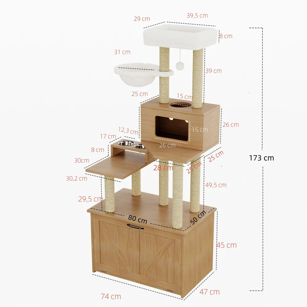 Arbre à Chat - Nougat