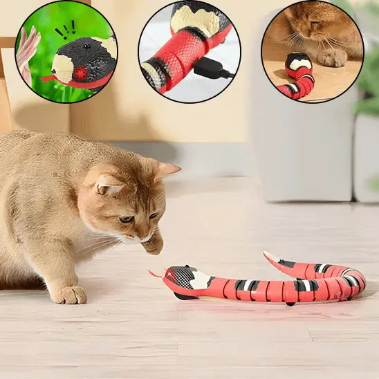 Jouet Serpent Mobile amusant pour chat